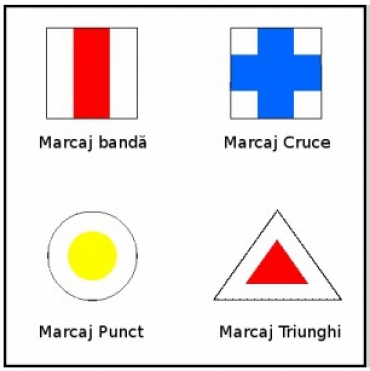 Marcaje trasee montane